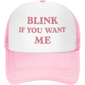 Funny Trucker Hats for Women Hot Pink Funny Gag Baseball Cap for Girls Women Men Hat