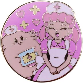 Nurse Joy and Chansey Video Game Anime Manga 1.2" Enamel Pin Badge