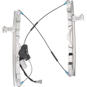 Front Left Driver Side Window Regulator with Motor 6 Pins Compatible with Nissan Pathfinder Armada 2004/ Armada 2005-2013/ Titan 2004-2010/ Infiniti QX56 2004-2010, Replace OE 748-524