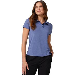 32 DEGREES Women's Cool Fitted Polo| Moisture Wicking | 4-Way Stretch |Form Fitting | Golf | Tennis