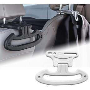 3 in 1 Car Coat Hanger Headrest Coat Hanger Coat - Black