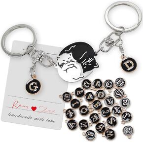 Couple Keychain Matching Keychains Cute Cat Keychian Gift for Boyfriend Girlfriend Valentine's Day Gift