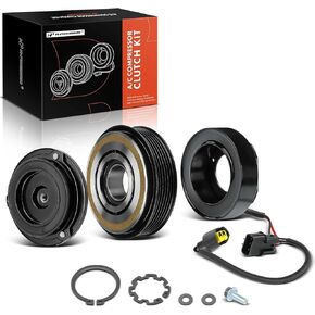 A-Premium Air Conditioner AC Compressor Clutch Kit Compatible with Hyundai Tucson 2019 2020 2021 2.0L
