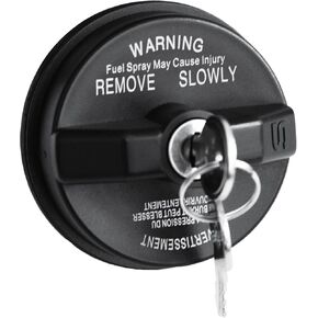 Locking Gas Cap, Lock Fuel Cap For Chrysler Dodge Jeep Ram - Liberty Compass Commander Challenger Patriot Grand Caravan Ram 1500 2500, Cherokee Wrangler JK TK, Journey Dakota,Durango,Avenger