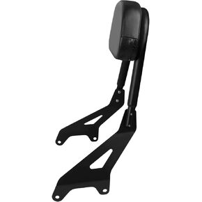 Worldmotop Backrest Sissy Bar Rear Luggage Rack Replacement for Yamaha Bolt XV950 XVS950 2014-2020 XV 950 XVS950 Bolt R-Spec 2014-2022 Detachable Backrest Passenger Seat(with Luggage Rack)