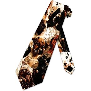 Cute Dog/Puppy Neck Tie Necktie