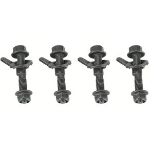 Fydun Spc 81250 + Camber Bolts 12Mm Bolt Camber Alignment Kit, 5Pcs Vehicles Steel Four Wheel Adjustable Kit Cam Bolt Greenfor Cam Kit Alignme