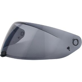 Helmet Visor Replacement Face Shield for HJC HJ-31 i70/i10 Anti-Fog Pinlock Ready Shield Visor Wind Shield Helmet Lens (Deep Grey)