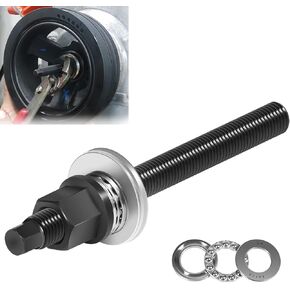 LS Harmonic Balancer Installation Tool Crank Pulley Install Tool Compatible with Chevy GM 1997-UP V8 LS1 LS2 LS3 LS4 LSX LSA LS6 LQ4 LQ9 with Thrust Bearing & Wrench Flats
