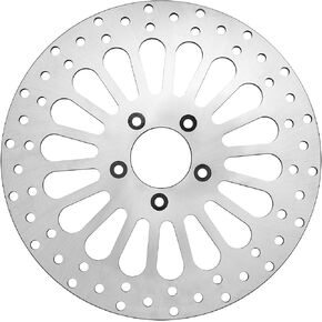 11.8'' Front Brake Rotor Disc Compatible with Harley Davidson Touring Road King, Road Glide, Street Glide, Ultra Limited, Trike Freewheeler Street Glide 2008-2015, 420 Stainless Steel Rotor