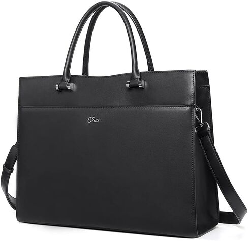 CLUCI Women Briefcase Leather Laptop Bag for Women 15.6inch Computer Bag Messenger Business Work Tote in Saudi Arabia