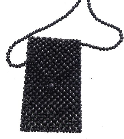 Luxury Pearl Bag Chain Bag Purse Shoulder Bag for Women,Artificial Pearl Clutch Crossbody Beaded Evening Bag for Party in Saudi Arabia
