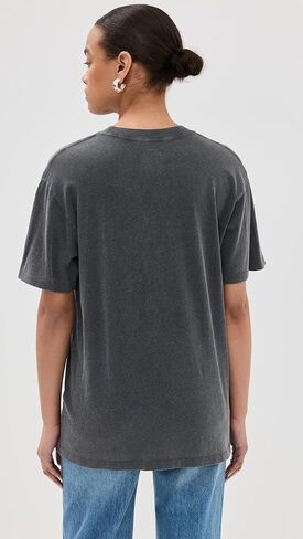 تي شيرت نسائي من ANINE BING بتصميم ليلي ريترو إيجل in Kuwait