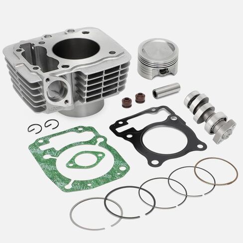 ترقية عمود الحدبات 64.5 مللي متر تتحمل كبير 200CC اسطوانة المكبس خواتم عدة لهوندا CRF150F CRF 150 F 2006-2017 in Saudi Arabia