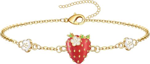 Ladybug/Cardinal/Strawberry/Music Note Bracelet Jewelry Gifts for Women in Saudi Arabia