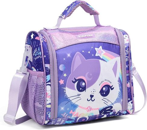 Lunch Box Kids, Girls Lunch Box Insulated Lunch Bag Double Layered Bento Lunch Box For Kids Cute Cat Lunch Box For Girls Insulated Lunch Box For Boys Lunchboxes Kids in Saudi Arabia