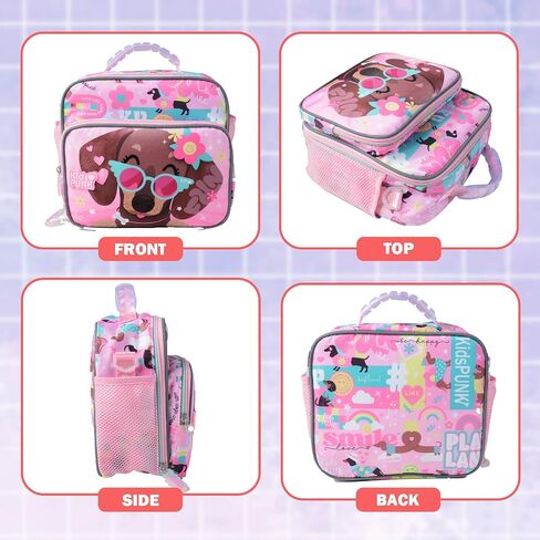 Lunch Box Kids, Girls Lunch Box Insulated Lunch Bag Double Layered Bento Lunch Box For Kids Cute Cat Lunch Box For Girls Insulated Lunch Box For Boys Lunchboxes Kids in Saudi Arabia