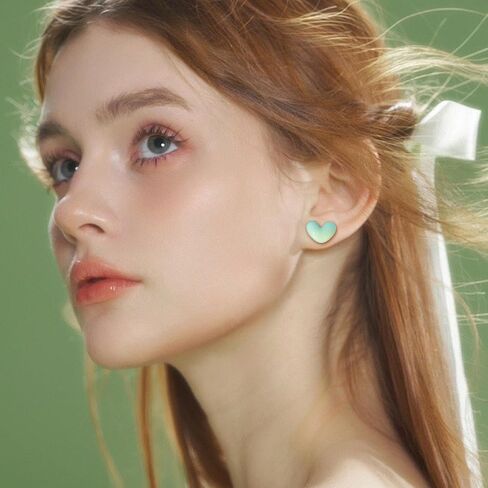 Plastic Earrings for Sensitive Ears Plastic Earrings for Girls Plastic Stud Earrings Flower Plastic Post Earrings for Women in Saudi Arabia
