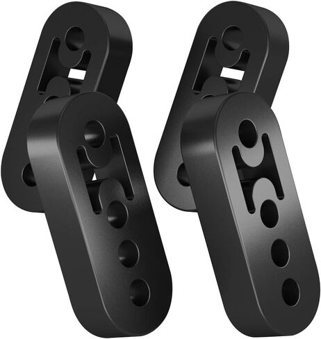 LCGP Exhaust Rubber Hanger, Universal Muffler Bushing Compatible with F150 Dodge Toyota Mustang RAV4, 4 Holes 4PCS, Hole Diameter 0.55" in Saudi Arabia