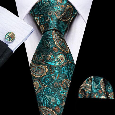 Barry.Wang Men's Suspender Elastic X Back Tie Sets 1.38" 4 Heavy Duty Clips Adjustable Armband Brooch Wedding Party in Saudi Arabia