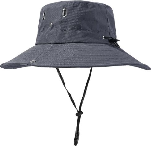 DJT الشمس دلو قبعة للرجال النساء خمر UPF 50+ واسعة حافة الشمس حماية الصيف في الهواء الطلق صياد القبعات in Kuwait