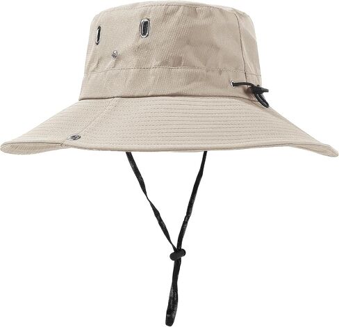 DJT Sun Bucket Hat for Men Women Vintage UPF 50+ Wide Brim Sun Protection Summer Outdoor Fisherman Hats in Saudi Arabia