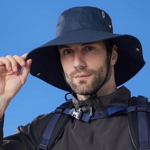 DJT Sun Bucket Hat for Men Women Vintage UPF 50+ Wide Brim Sun Protection Summer Outdoor Fisherman Hats in Saudi Arabia