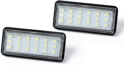 Gempro لوحة ترخيص الضوء، 2 حزمة استبدال مجموعة مصابيح لوحة ترخيص LED لكزس GX470 LX470 LX570 تويوتا لاند كروزر Cygnus 100-Series in Kuwait