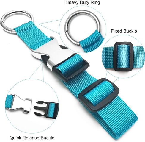 Add a Bag Luggage Straps Jacket Gripper Luggage Straps Baggage Suitcase for Travel Belt Luggage with Buckle Adjustable Luggage Accessories(Black) in Saudi Arabia
