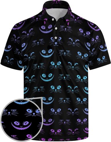 Golf Polo Shirts, Moisture Wicking Sports Shirts for Men, Ultral Soft Golf Shirts Stylish Collared Shirts Polo Shirts for Men in Saudi Arabia
