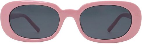 ECLIPSE Retro Oval Sunglasses for Women, Small Face, TAC Polarized Lens, UV400 Protection in Saudi Arabia