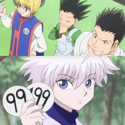 HXH Kurapika Brooch Pins - Anime HXH Killua Kurapika GON Cosplay Exam Number Pins - Best Gift Badge Jewelry Accessory for Men Teens Kids in Kuwait