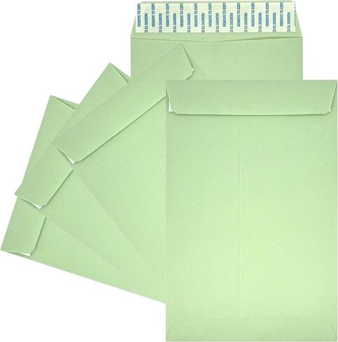 100 Minas Envelope 6" x 9" Catalog Envelopes, Peel & Seal Flap, Sturdy 24lb. Paper, 100 Count (Pink) in Saudi Arabia