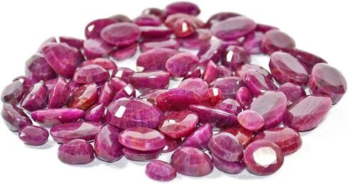 Ruby, Rubies, Mix Lot, 100 + Carats, Best Deal, Discount Price, Only 0.39/cts, Mix Gems, Mixed Gemstone, Indian Ruby Gemmartusa Loose Gemstone in Kuwait