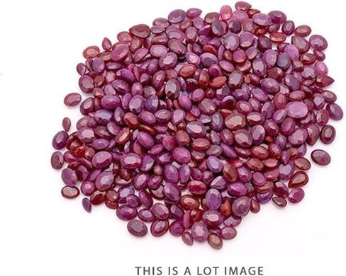 Ruby, Rubies, Mix Lot, 100 + Carats, Best Deal, Discount Price, Only 0.39/cts, Mix Gems, Mixed Gemstone, Indian Ruby Gemmartusa Loose Gemstone in Kuwait