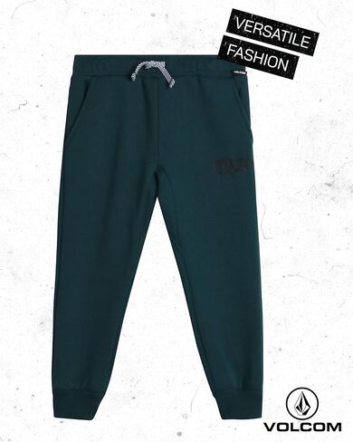 Volcom Baby Boys 2-Piece Fleece Tracksuit - Full-Zip Hoodie & Joggers | Reinforced Seams Built to Last, Soft Everyday Comfort, Easy Layering for Active Play, Casual Style He'll Love Wearing in Saudi Arabia