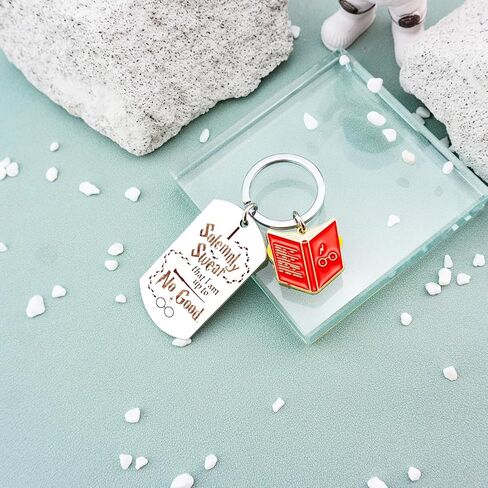 هاري سلسلة المفاتيح الهدايا الفخار البضائع شخصية هدية سحرية لابنة في سن المراهقة الفتيات هدايا لعشاق هاري عناصر الموضة أقسم رسميا قلادة المفاتيح in Kuwait