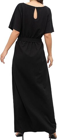 Batwing Dress for Women Formal Dresses for Women with Sleeves Cocktail Dresses for Wedding Guest in Saudi Arabia