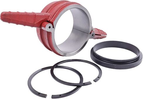 7040 Piston Ring Compressor Set for CAT Caterpillar 3400 C-15 Cummins ISX QSX 5.4" Bore Tool Adapter Anti-Polishing Ring PT-7040 5394454 5299448 5299447 5299339 in Saudi Arabia