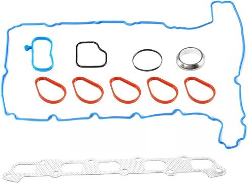 مجموعة غطاء التوقيت TCS45993 مع حشوات مضخة المياه والختم الرئيسي، طقم حشيات غطاء التوقيت للغطاء الأمامي 12633904 متوافق مع LS LS1 LS6 LS2 LS3 LQ9 LQ4 4.8L 5.3L 5.7L 6.0L in Kuwait