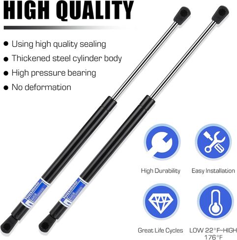 Rear Trunk Hatch Tailgate Lift Supports Shock Struts fit for Jeep Patriot 2007-2017, 6138 SG314071 5054353AB, Pack of 2 in Saudi Arabia