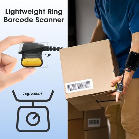 RS5000 RS5000-LCFSWR ماسح الباركود الدائري لـ Zebra WT6000 WT6300 WT60A0 WT63B0 كمبيوتر محمول يمكن ارتداؤه على المعصم، متين 1D/2D SE4710 تصوير قارئ مشغل يدوي قابل للدوران (لـ WT6000) in Kuwait