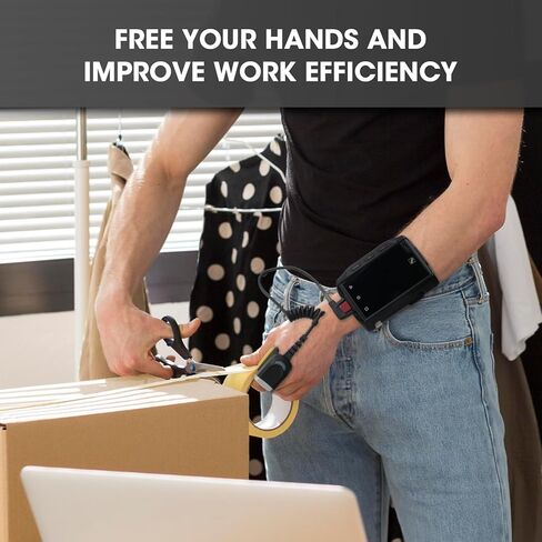 RS5000 RS5000-LCFSWR ماسح الباركود الدائري لـ Zebra WT6000 WT6300 WT60A0 WT63B0 كمبيوتر محمول يمكن ارتداؤه على المعصم، متين 1D/2D SE4710 تصوير قارئ مشغل يدوي قابل للدوران (لـ WT6000) in Kuwait