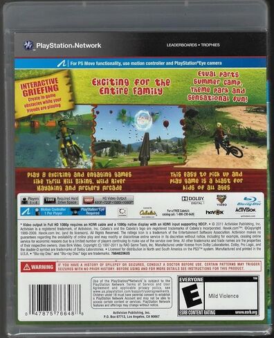 Cabela's Adventure Camp - Playstation 3 in Saudi Arabia