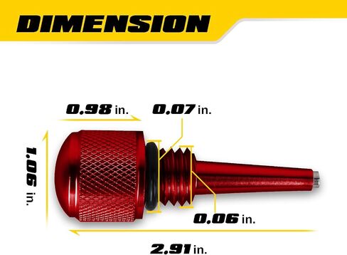 Magnetic Oil Dipstick, for Inverter Generators Compatible with Yamaha, WEN, Predator - Silver in Saudi Arabia
