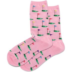 Hot Sox Womens Golf Crew Socks