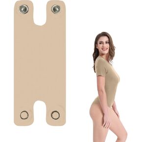 H-Shaped Bodysuit Extender - Seamless Sculpt Series Compatible, Premium Snaps, Adjustable Comfort for Long Torso