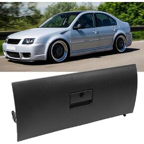 Glove Box Drawer Door Lid, Black Car Console Glove Box Door Cover Plastic Glove Garbage Box Lid for Bora Mk4 1J1 857 121A Black