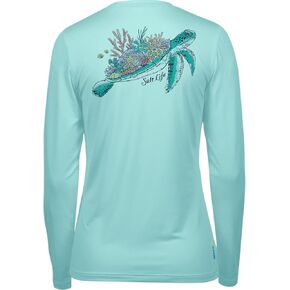 Salt Life Women's Turtle Reef Long Sleeve Performance Shirt