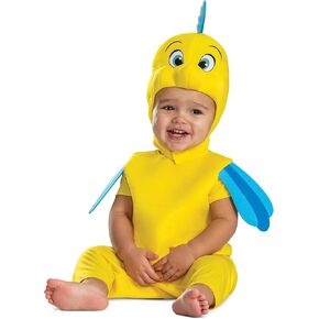 Disguise baby-boys Flounder Animated Classic Costume, Official the Little Mermaid Costume